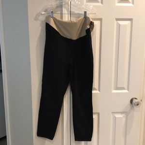 Black maternity pants